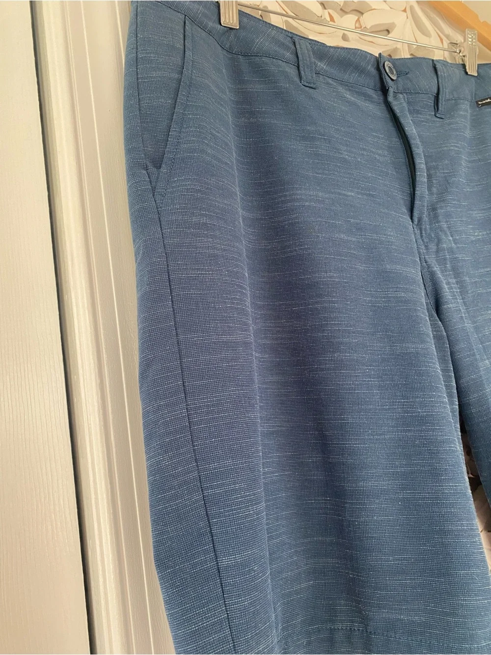 Travis Mathew Men’s Size 36 Blue Performance Golf Hybrid Shorts Casual Stretch